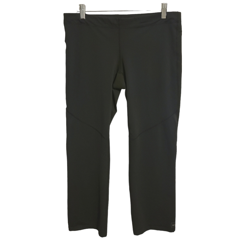 REI | Women's Black Hiking or Athleisure Ankle Leggings (Size Medium Petite)
